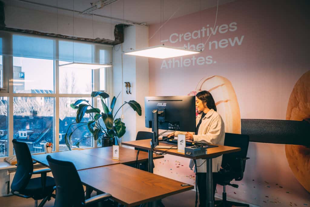 dedicated desk - shared office